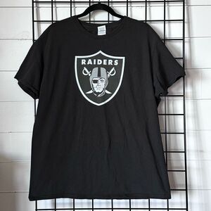 Raiders Classic T-Shirt Mens XL‎ Black EUC Fanatics NFL Team Gear Fan